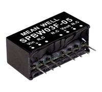 Mean Well SPBW03 dc/dc converter 3W 700mA 1 output SIP pin