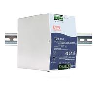 MEAN WELL TDR 480W 48V 10A Switching Power Supply，3 Ph Industrial DIN Rail TDR-480-48 Slim Type Enclosed Power Supply Driver Transformer with PFC Function