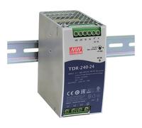 Mean Well TDR Rail PSU 240W 48V DC 5A DIN-mounted fanless design TDR-240-48