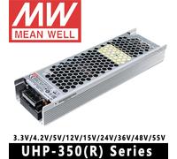 Mean Well UHP-350 Series Led display Power Supply Meanwell UHP-350R-3.3V/4.2V/5V/12V/15V/24V/36V/48V/55V PFC/Redundant function