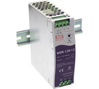 Mean Well WDR-120-24 24V 5A 120W DIN Rail Power Supply WDR-120, 1 Output, Industry Standard WDR-120