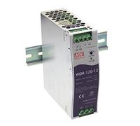 Mean Well WDR-120-24 AC-DC Industrial DIN Rail Power Supply