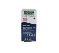 MEAN WELL WDR 240W 48V 5A Power Supply Converter， DIN Rail WDR-240-48 Power Supply Driver Transformer For Industrial control system, Factory automation, Electromechanical equipment, Etc