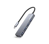 MEANHIGH USB C Hub 4 Port USB 3.0 Expander for Laptops, MacBook Pro, Mac Mini, iMac, Dell, HP, Chromebook, PC, Flash Drive HDD