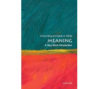 Meaning: A Very Short Introduction