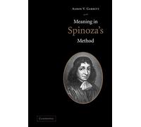 Meaning in Spinoza's Method