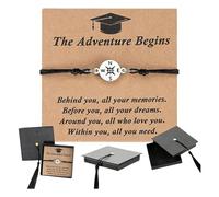 Meaningful Graduation Gift Compasses with Smooth Polish for Comfortable Fit Symbolic Direction Jewelry