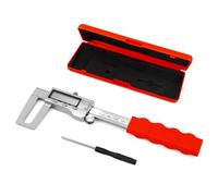 MEANLIN MEASURE 6 Inch Disc Brake Rotor Micrometer, Digital Vernier Calipers Measuring Tool, Inch/Metric Conversion wtih LCD Screen for Disc Brake, Brake Measuring Tool