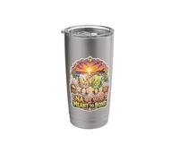 Meant to Bond Salt Sodium Chloride Periodic Chart Chemistry Stainless Steel Insulated Tumbler