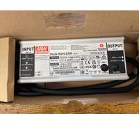MEANWELL HLG-60H-24A / HLG60H24A 24V 60W Linear LED power supply IP65