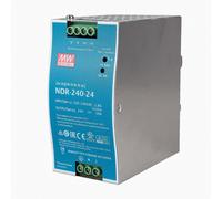 MeanWell NDR-240-24 DIN-Rail LED Driver 24 V DC 240 W SNT