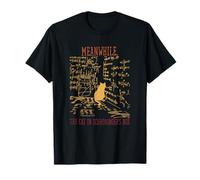 Meanwhile in The Box Schroedinger's cat Plans its Revenge! T-Shirt
