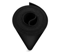 MEARCOOH 1mm EVA Foam, Large 35.5''x59'' EVA Foam Sheets, Black Cosplay Foam Premium High Density 86 kg/m3 for Cosplay, Crafts Projects (Black 1MM)