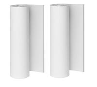 MEARCOOH 2-Pack 4mm EVA Foam, White EVA Foam Cosplay, Premium EVA Foam Sheets, 13.9" x 59" High Density 86kg/m3 EVA Foam Roll for Cosplay Costume, Crafts, DIY Projects