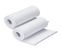 MEARCOOH 2-Pack 8mm EVA Foam, White EVA Foam Cosplay, Premium EVA Foam Sheets, 13.9" x 39" High Density 86kg/m3 EVA Foam Roll for Cosplay Costume, Crafts, DIY Projects