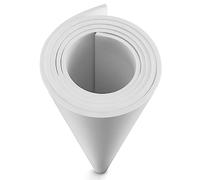 MEARCOOH 6mm EVA Foam, Large 35.5''x59'' EVA Foam Sheets, White Cosplay Foam Premium High Density 86 kg/m3 for Cosplay, Crafts Projects (White 6MM)