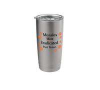 Measles was Eradicated Past Tense Science Stainless Steel Insulated Tumbler