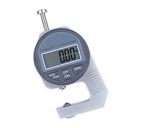 Measure Indicators Digital Thickness Meter Gauge Large LCD Display Electronic Micrometer 0-12.7mm / 0.5in Measurement Tool Thickness Meter for Engineers
