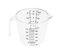 Measure Liquid Jug 150ml/300ml/600ml/1000ml Measure Liquid Jug Transparent Ergonomic Handle Food Grade Large Capacity High Accuracy Liquid Scale Mixing Cup