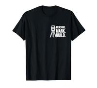 Measure Mark Land Surveyor Pocket Civil Engineer T-Shirt