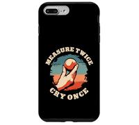 Measure Twice Cry Once Funny Petanque Boules Player Case for iPhone 7 Plus/8 Plus