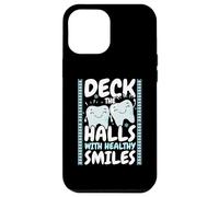 Measure Twice Deck The Halls Once Carpenter Christmas Case for iPhone 12 Pro Max