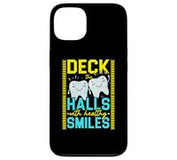 Measure Twice Deck The Halls Once Carpenter Christmas Case for iPhone 13
