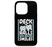Measure Twice Deck The Halls Once Carpenter Christmas Case for iPhone 13 Pro