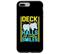 Measure Twice Deck The Halls Once Carpenter Christmas Case for iPhone 7 Plus/8 Plus