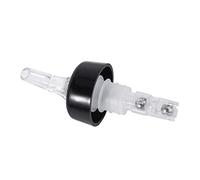 Measured Bottle Pourer, 1oz 30ml Measure Liquor Bottle Pourer, Plastic Measuring Drink Wine Dispenser, Precise Pouring for Wine, Cocktails, and Mixers (White)