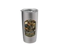 Measured Twice, Cut Once, Perfected Always Machinist Stainless Steel Insulated Tumbler