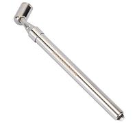 Measureman Heavy Duty Large Bore Dual Head Truck Tire Gauge, 360° Swivel Chuck, Solid Brass Body, Aluminum Slide,Range 10-150psi