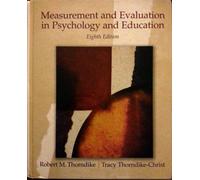 Measurement and Evaluation in Psychology and Education