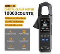 Measurement DMC100 Clamp Meter for 600A with 10000 Count Display Features (with)