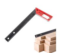 Measurement of the Measuring Tool Metal Metal Multi-Purpose Professional Writing Drawing Ruler Portable Precision Marking Layout Accessory Durable Lightweight Compact Workshop Office School Shoe