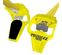 MeasurEZ No Slip Tape Measure Extension | Rubber Grip Hook for Round Edges | Measure Pipes, Columns & Curved Surfaces | Do-It-Yourself (DIY), Handyman, Construction Gift & Stocking Stuffer | USA Made