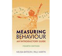 Measuring Behaviour: An Introductory Guide