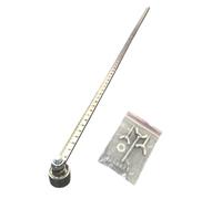 Measuring Calibrator - Instructions for Measurements, Adjustable Precision Calibrator Guide - For Carpentry, Furniture Manufacturing, Engineering, Crafts, Mechanical Manufacturing, Construction