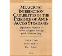 Measuring Capabilities in the Presence of Anti-access Strategies: Exploratory Analysis to Inform Adaptive Strategy for the Persian Gulf