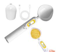 Measuring Cups - 8.46 Inch Rechargeable LCD Display 0-500g Kitchen Gadgets | High Precision Gram Measuring Tools for Bakery, Meal Prep, Food, Formula