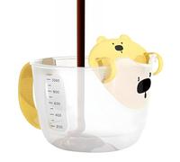 Measuring Cups For Baking - Heat Resistant Food Stirring Container, Durable Measuring Jugs | Transparent Design Accurate Measurement Easy Pouring Non Slip Handle Lightweight Practical Utility Baking A