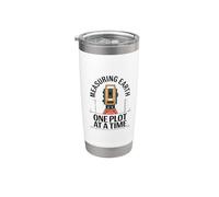 Measuring Earth One Plot At A Time, Land Surveying Examiner Stainless Steel Insulated Tumbler