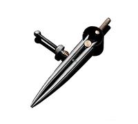 Measuring Gauge, Stainless Steel Adjustable Wing Divider Spacing Compass Precision Tool For Drawing Circles, Geometry, Wood,Leather Craft,