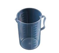 Measuring Jug 3PCS 250/500/1000/2000Ml Spout Kitchen Lab with Handle Measuring Cup Cooking Liquid Pitcher Jug Pour Measuring Jug with Handle(1000ml)