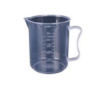 Measuring Jug 5PCS 20/30/50/300/500/1000ml Plastic Test Measuring Cups for Laboratory Supplies Liquid Graduated Container Beaker Measuring Jug with Handle(500ml...)