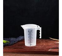 Measuring Jug, Clear Measuring Cup, Plastic Jugs with Handle, for Baking Cooking(500ML)