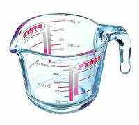 Pyrex GLSMJ1/2PT Glass Measuring Jug, 250 ml - Clear