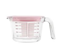 Measuring Jug Kitchen 500Ml Measuring Mug Water Jug Beverage Jug Water Jug with Handle Lid for Baking Cooking Flour Liquids Kitchen Accessories,1 pc