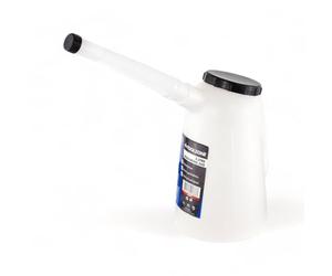 Measuring Jug with Flexi Spout & Lid for Fluid Fuel Oil Petrol Diesel 2L