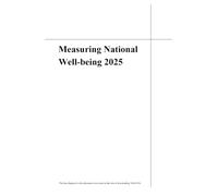 Measuring National Well-being 2025